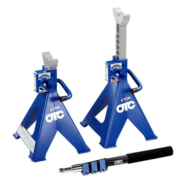 OTC S06G 6 Ton Geared Jack Stand, Pair