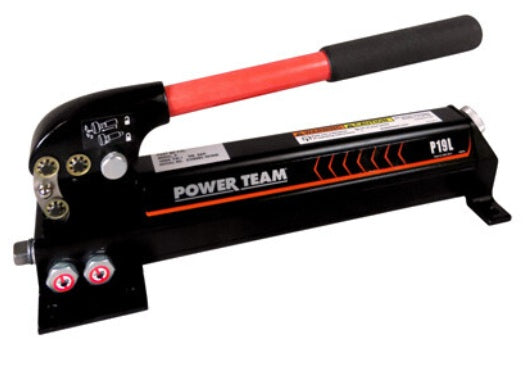 Power Team P19L 2 Speed, Single Acting, Light Weight, Hydraulic Hand Pump