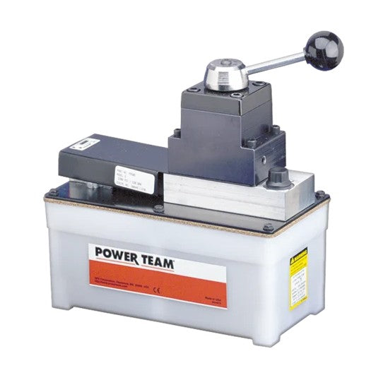 Power Team PA50D Single Speed, Low Pressure, Output Air/Hydraulic Pump