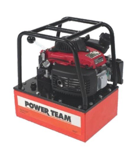 Power Team PG304 Double Acting 2hp Remote Gasoline Pump up to 75 ton
