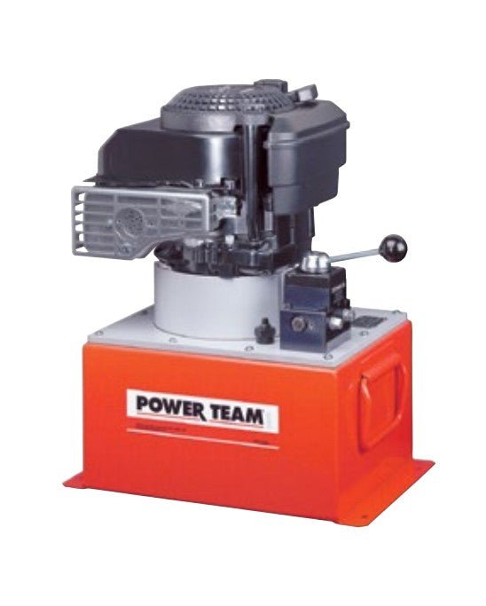 Power Team PG554 Double Acting 6hp Remote Gasoline Pump up to 150 ton