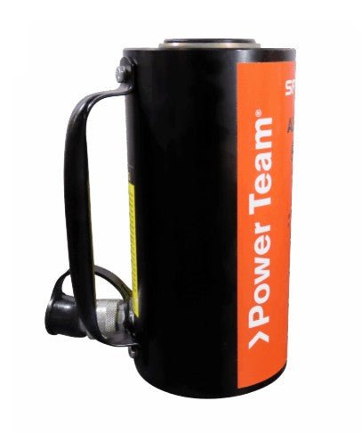 Power Team RA556 Aluminum Single Acting, Spring Return Cylinder 55 ton, 6 1/8" Stroke