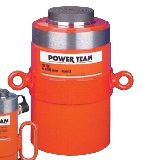 Power Team RD4006 400 ton 6" Stroke Double Acting, Hydraulic Return Cylinder
