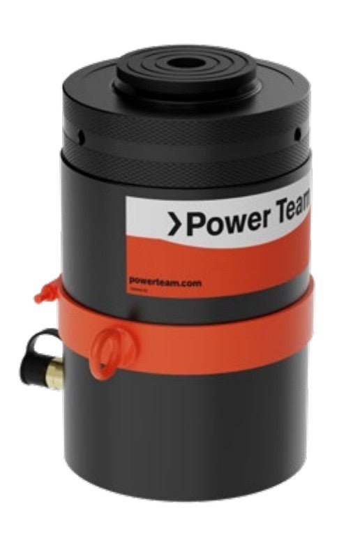 Power Team RGL25010 250 ton 10" Stroke Single Acting, Locking Collar, Load Return Cylinder