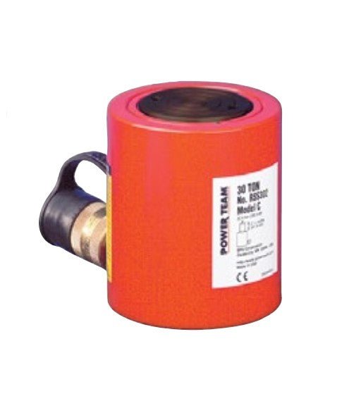 Power Team RSS502 50 ton Shorty Single Acting Spring Return Cylinder
