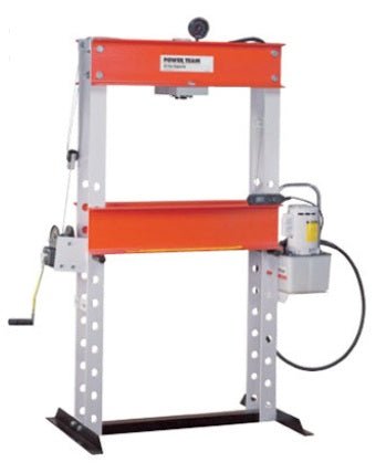 Power Team SPE256 25 ton Single Acting H Frame Economy Floor Press