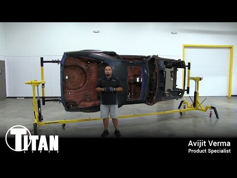 Titan ROT-4500 Automotive Rotisserie | 4500 Lb Capacity