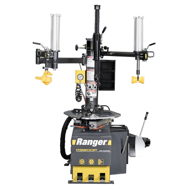Ranger R980DP Swing - Arm Tire Changer with Dual Assist Tower / 30" Clamping Capacity, 220V