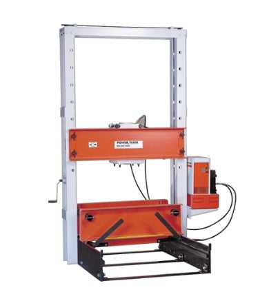 Power Team RB10013S 100 ton Double Acting H Frame Roll Bed Floor Press