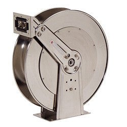 Reelcraft 82000 OLS Stainless Steel Air/Water Hose Reel | 1/2" x 100'
