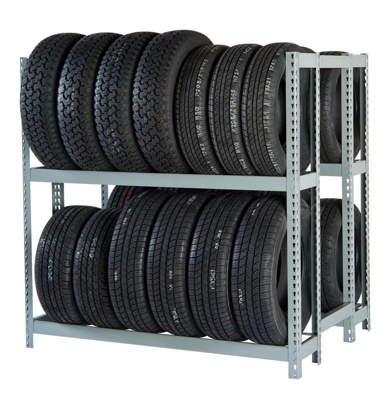 Rivetier R2 - 2DES 5' x 3'6"' x 5' Automotive Tire Rack Starter