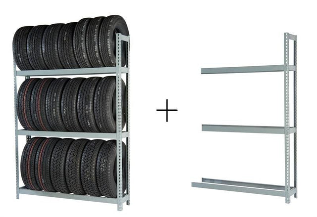 Rivetier R2 - 3SES Automotive Tire Rack Starter + 1 Adder Rack Package