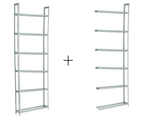 Rivetier R2 - 6SES Automotive Tire Rack Starter + 1 Adder Racks Package