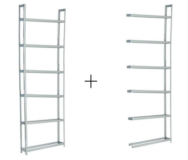 Rivetier R2 - 6SES Automotive Tire Rack Starter + 1 Adder Racks Package