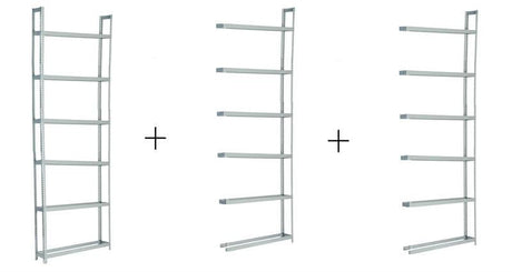 Rivetier R2 - 6SES Automotive Tire Rack Starter + 2 Adder Racks Package