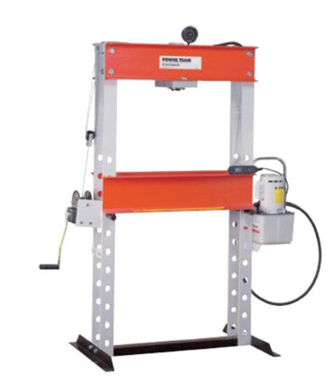 Power Team SPA256 25 ton Single Acting H Frame Economy Floor Press