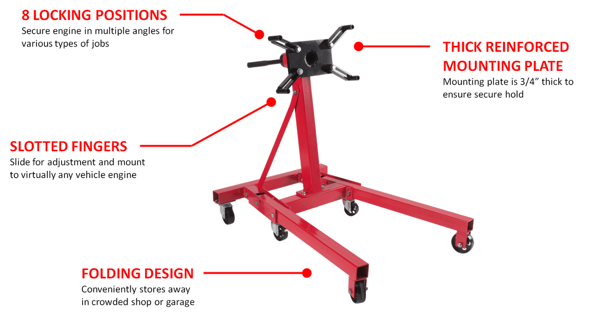 Sunex 8400 1 Ton Folding Engine Stand