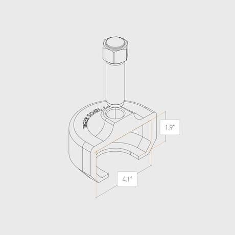 Tiger Tool 10385 Sheppard M100 and HD94 Pitman Arm Puller