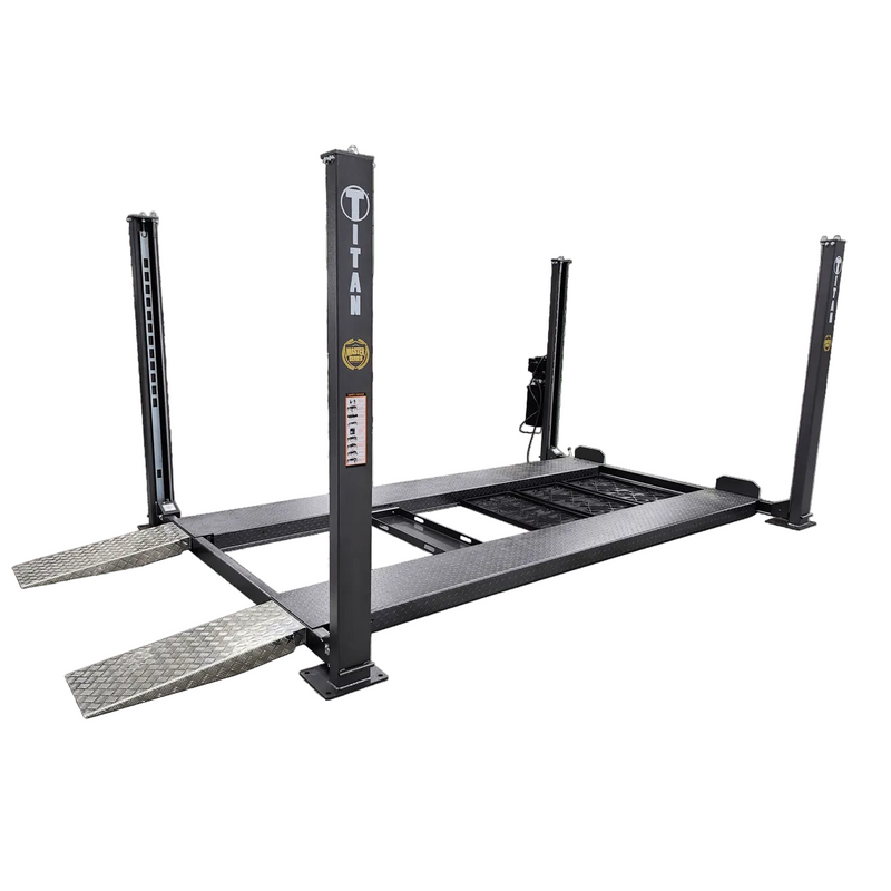 Titan Master Series SDPL-8KMS 8,000lb 4-Post Lift | Mile-X Equipment