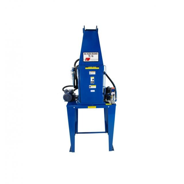 TSI TC - 16 AC Automatic Oil Filter Crusher