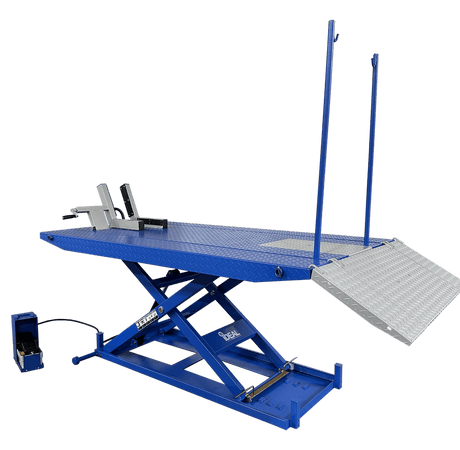 Tuxedo M - 1500C - HR High Rise 1500 lb. Air Operated Motorcycle Lift
