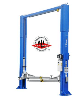 Tuxedo TP12KSC - DX 12,000 LB. Heavy - Duty Two Post Lift With Direct Drive Cylinders