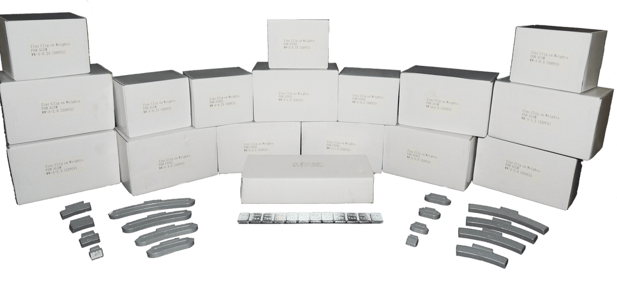 Tuxedo Deluxe Wheel Weight Kit