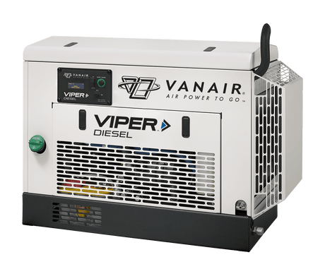 Vanair Viper Diesel 051294 D70 Abovedeck Rotary Screw Air Compressor