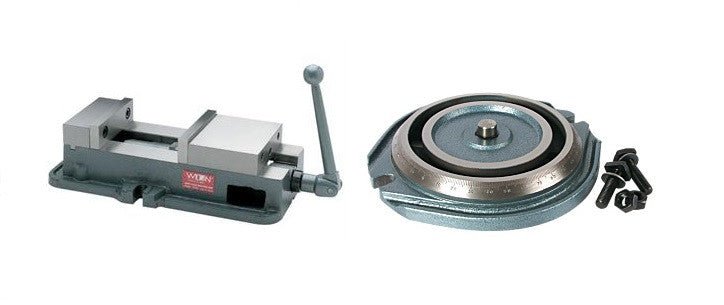 Wilton 1275N 6" Verti - Lock Machine Vise with Swivel Base Package