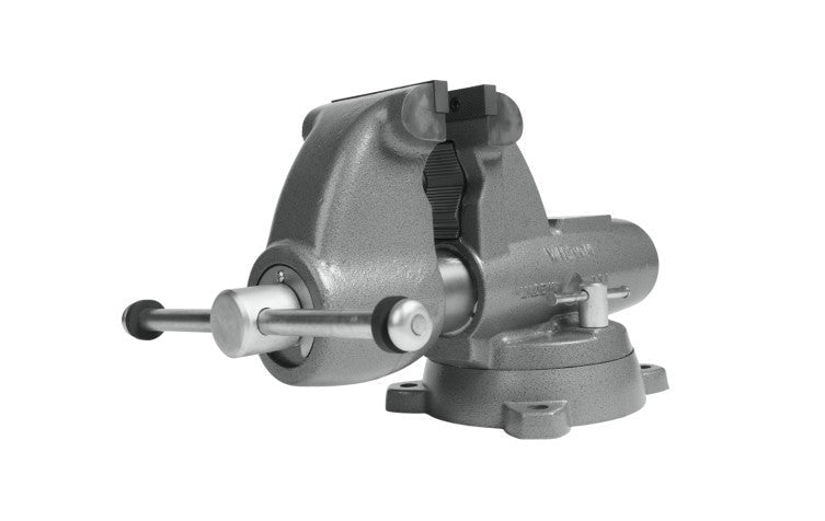 Wilton 28827 C - 2 Combination Pipe and Bench 5” Jaw Round Channel Vise with Swivel Base