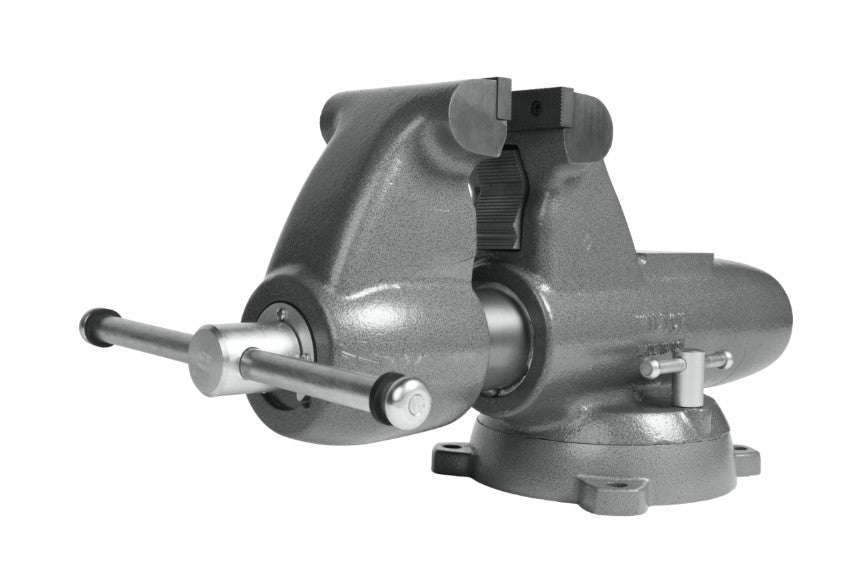 Wilton 28828 C - 3 Combination Pipe And Bench 6” Jaw Round Channel Vise with Swivel Base